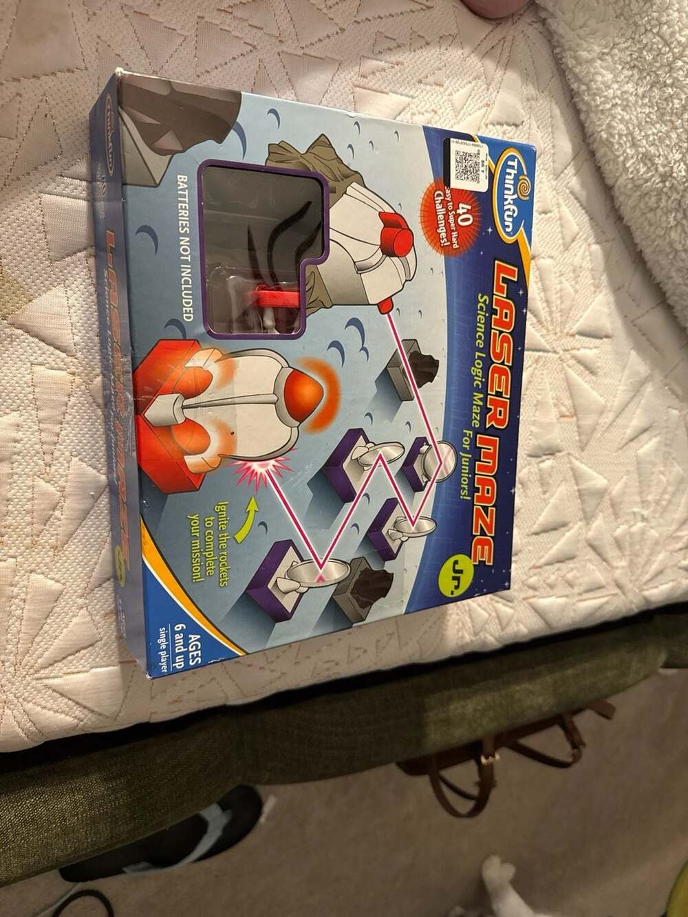 ThinkFun Laser Maze Jr. Science Logic Maze Game for Juniors